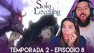 ¡SUNG JIN WOO VS BARAN - REACCIÓN 2X08 SOLO LEVELING (ORE DAKE LEVEL UP NA KEN)