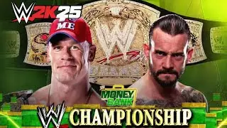 Cm Punk Vs John Cena Money in the bank2011 episode 2 #wwe #wwe2k25 #moneyinthebank#wrestlemania#cena