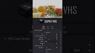 SuperVHS version 2 New Update | Fuse Plugin Davinci Resolve