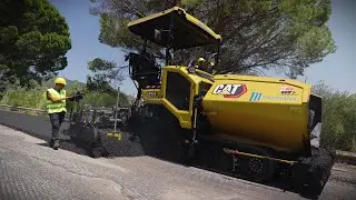 Macchine Cat per la pavimentazione stradale: il Gruppo Mammana