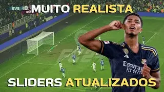 Configuração de slider depois da atualização do EA FC 24 | Modo Carreira Realista no Lendário
