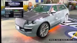 GTA 5 Customization Enus Huntley S ( Bentley EXP 9F )