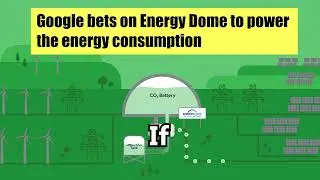 Tech giant Google announced a long-term partnership with Energy Dome