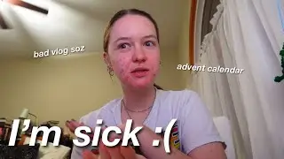 sick day | how to get over a cold | probably going to be the worst vlog ever | vlogmas day 18
