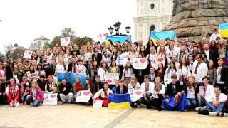10-й Мегамарш у вишиванках. Київ. Слава Україні!
