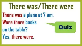 English There was/There were Quiz