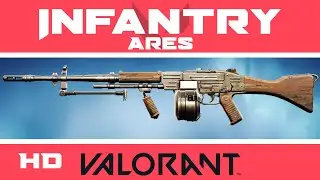 INFANTRY ARES VALORANT SKIN | New Skins In-Game Showcase