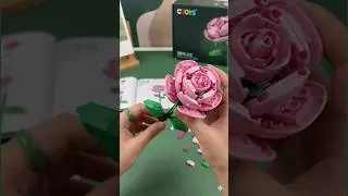 Cozy Brick Flowers 🌹 | Aesthetic Desk Decor ASMR