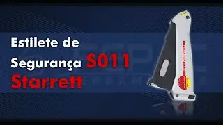 Estilete de Seguran&ccedil;a - Seguro &bull; Pr&aacute;tico &bull; Resistente &bull; Corte Preciso - S011 Starrett - Fepac
