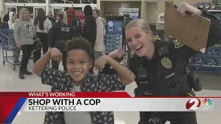 Kettering PD hosts annual 'Shop with a Cop'