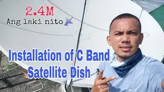 One on One C Band Satellite Dish #Installation #ArnelDinstaller