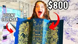 BEING SURPRISED with a $800 DIOR ADVENT CALENDAR *honest review*