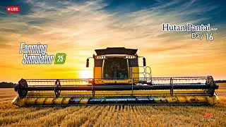 Farming Simulator 25 Live Hutan Pantai Day 16 Vertical Stream #mitislive