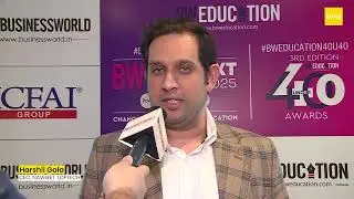 Harshil Gala, CEO, Navneet Toptech | BW EduNext Summit & 40u40 Awards 2025