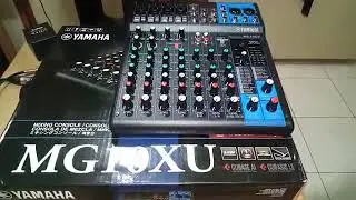 Instalasi Mixer Yamaha MG10XU dengan Speaker Aktif Bose F1