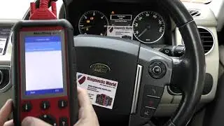 Land Rover Jaguar ABS Warning Light Easy Reset Fix Autel MD808 Pro  Demonstration C003A