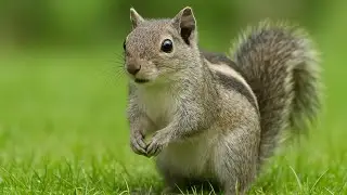 Funny Squirrel Making Sounds on Tree | Cute Animal Sounds