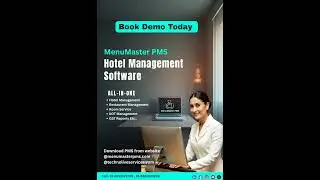 Hotel management software | Free Demo | Hotel POS System | MenuMaster PMS #hotelsoftware #pms #erp