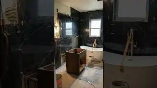 From Gutted to Moody Luxury Spa 🛁