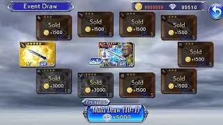 Dipping Dangerously into gems! General Leo  FR BT PULLS!!! #dffoo #gacha  #operaomnia #dissidia