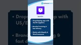 Top 5 Dropshipping Software 2025 | Best Tools for eCommerce & Shopify Stores #softwareworld