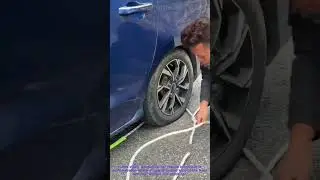 Car Rescue Hack: Pull a Stuck Vehicle with Rope Around Front & Rear Wheels (Viral Trick!)