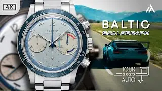 BALTIC Scalegraph - Cronógrafo oficial Tour Auto 2025 - Edición Limitada - Reloj mecánico
