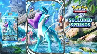 Regal Beasts and Sleeping Cutie: Pok&eacute;mon TCG Pocket Secluded Springs Packs