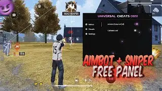 FREE PANEL PC OB51 GRATIS FREE FIRE AIMBOT HEAD 100% LIFETIME 🎁| ANTI BAN 100 %✅ | UNIVERSAL PANEL