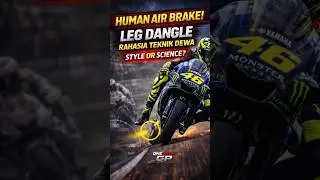 The Secret of MotoGP Leg Dangle 🏁 Kenapa Rider Turunkan Kaki? #MotoGP #OneStopGP #shorts