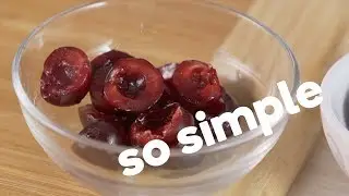 Tips for pitting cherries without a pitter