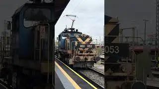 460 053 Sz&ouml;cske j&aacute;r szerelv&eacute;nyre a Keleti p&aacute;lyaudvaron #train #trainspotting #v46 #460 #sz&ouml;cske