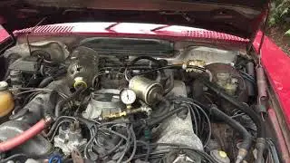 1979 450sl Hot Start issue diagnosis with gauge. 10/2020 vid6