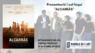 Presentaci&oacute; i col&middot;loqui ALCARR&Agrave;S 30 d'abril de 2022