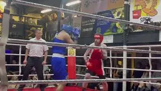 Japji Singh Thind  (Blue) VS  Ashton Sharp (Red) Boxing Fight