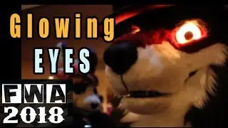 Glowing Eyes and Skroy Furry Weekend Atlanta 2018
