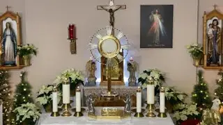 LIVE Eucharistic Adoration - Sisters of Divine Mercy