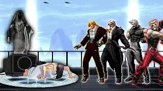 [Mugen KOF] Ella vs  Bosses Rugal Bernstein Team