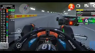 Monaco GP circuit | challenged in the rain 🌧️ monoposto 2k25|Car Crashed in Final Lap 😢😮‍💨First Lap.