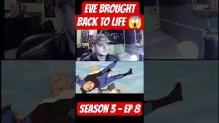 Eve Brought Back To Life 😱 #conquest #invincibleseason3 #animefights #invincible #atomeve #reaction
