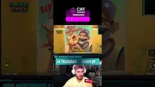 Красивый выигрыш в слоте Ugliest Catch #bigwin #jackpot #blackjack #slotmachine #gaming #slots #win