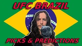 ASMR - UFC Brazil Charles Olivera VS Mateusz Gamrot Picks & Predictions
