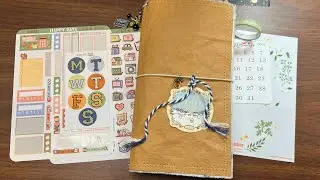 Sterling Ink N1 Set Up Flip Through and Plan With Me