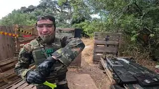 Jogo treino Airsoft com a minha equipa Airsoft BOA 20/7/2025
