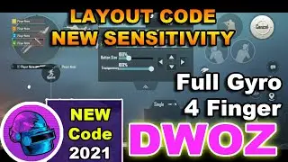 DWOZ LAYOUT CONTROL CODE & SENSITIVITY 2021