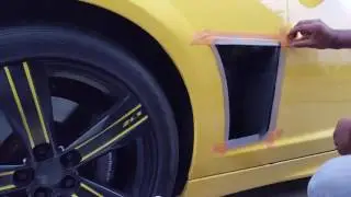3D Fender Vent P3. 2011 Camaro SS