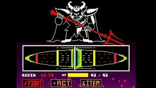 You Can Fight Asgore at LV 19 (UnderTale)