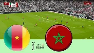 الكاميرون vs المغرب ⚽ ربع نهائي كأس إفريقيا | PES 2021 بث مباشر