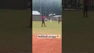 swag giving crazy work 😎#softball #2000subscribers #swag
