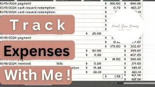 weekly budget check-in (October 15-19) operating & credit card accounts